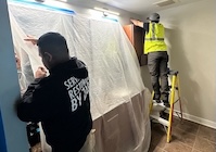 content protection during restoration process