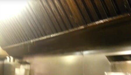 dirty kitchen hood