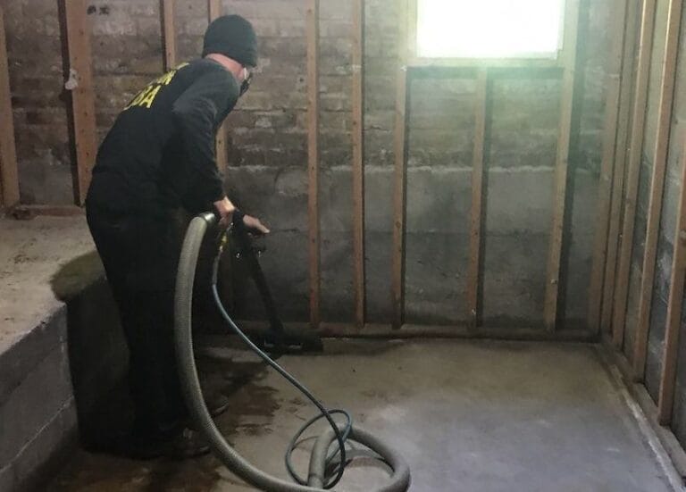 dampness in basement