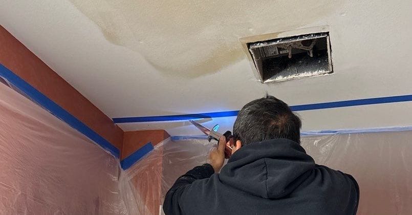 repairing water damage