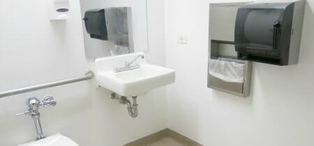 hospital restroom in chicago