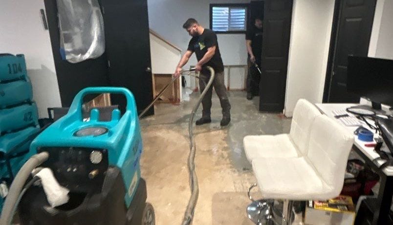 fixing a basement wall leak