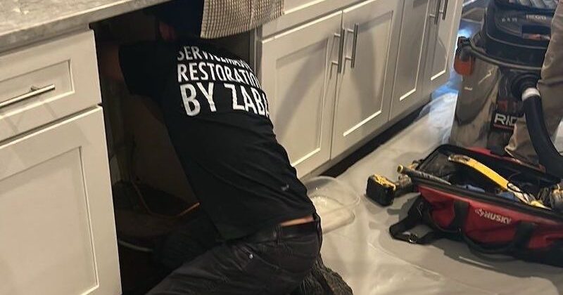 kitchen leak