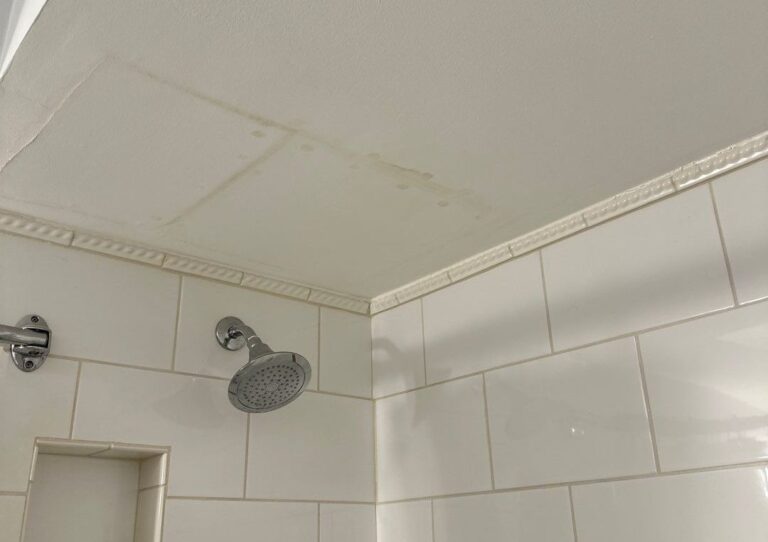 water damage right before closing