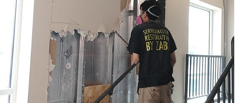 commercial water damage professional