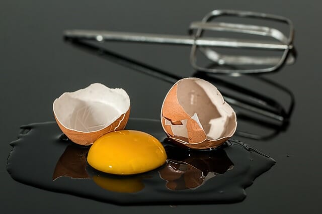 egg shells in garbage disposal