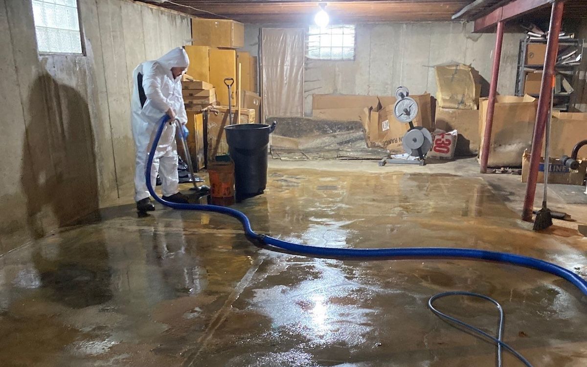 basement water damage