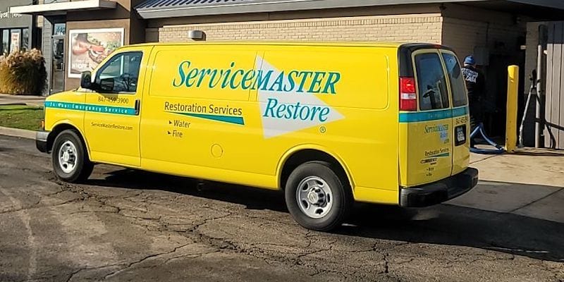 broken main water damage