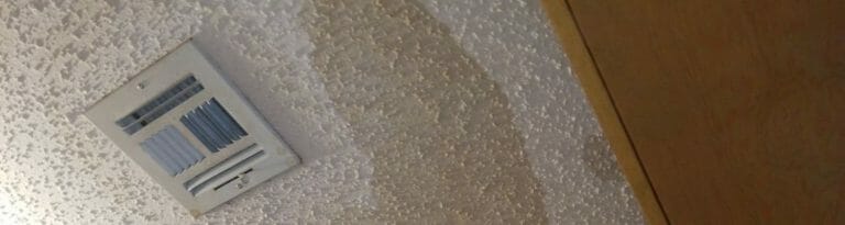 water damage apartment