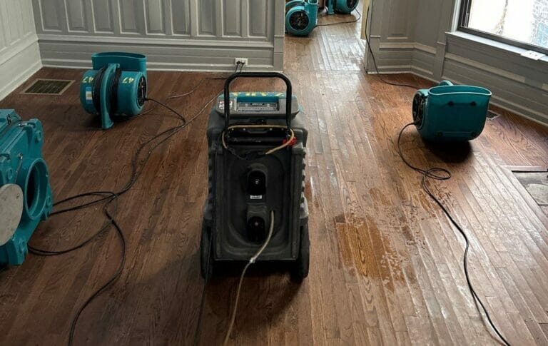 emergency water damage what to do