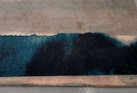 area rug stains inspection