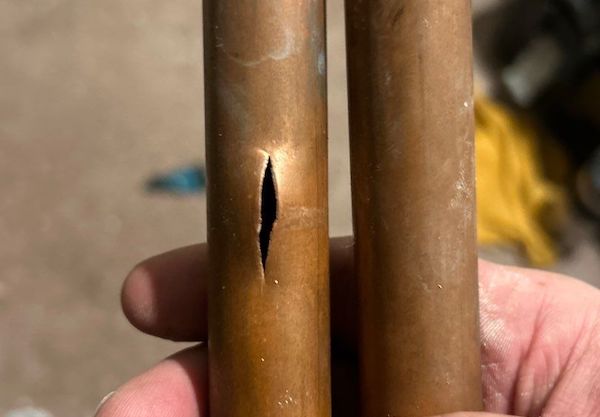burst pipe hightwood il