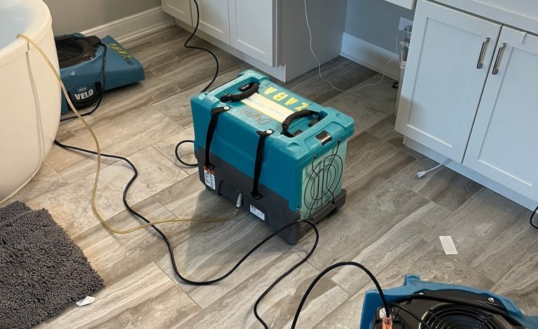 bathroom supply line leaking chicago