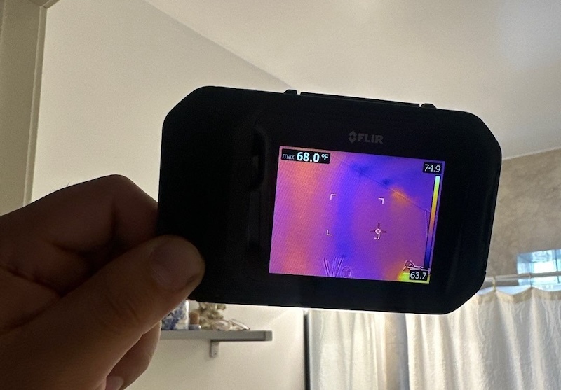 water damage inspection north center condo