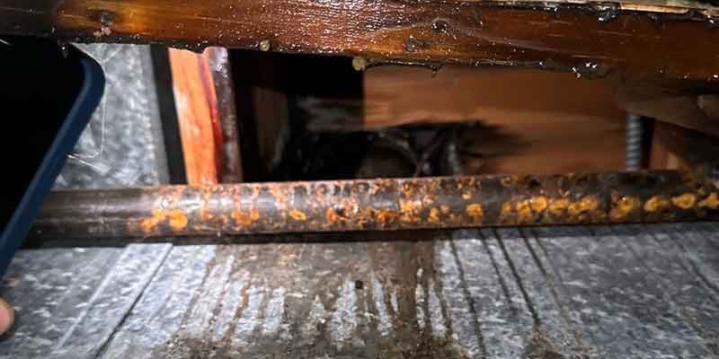 condo frozen pipe burst chicago