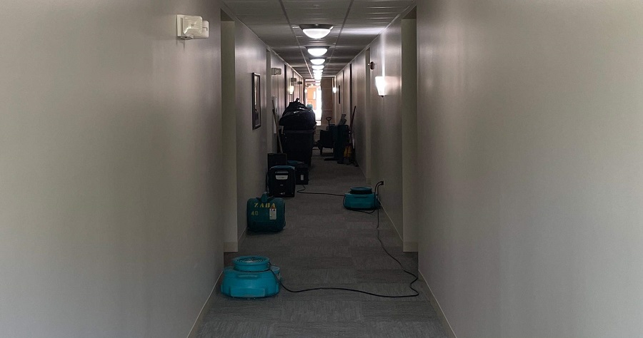 Chicago Senior Center restoration After Fire