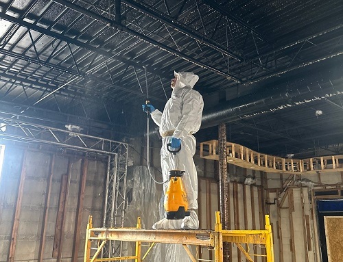 business fire damage