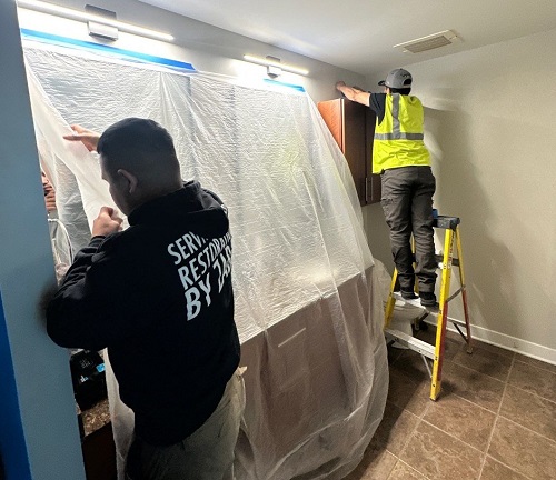 content protection during restoration