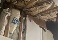 residential bedroom ceiling water damga retoration