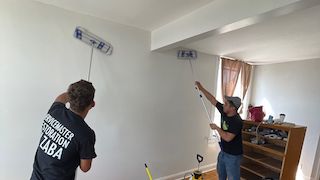 residential fire damage structural cleanup