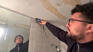 ceiling water damage inspection skokie il