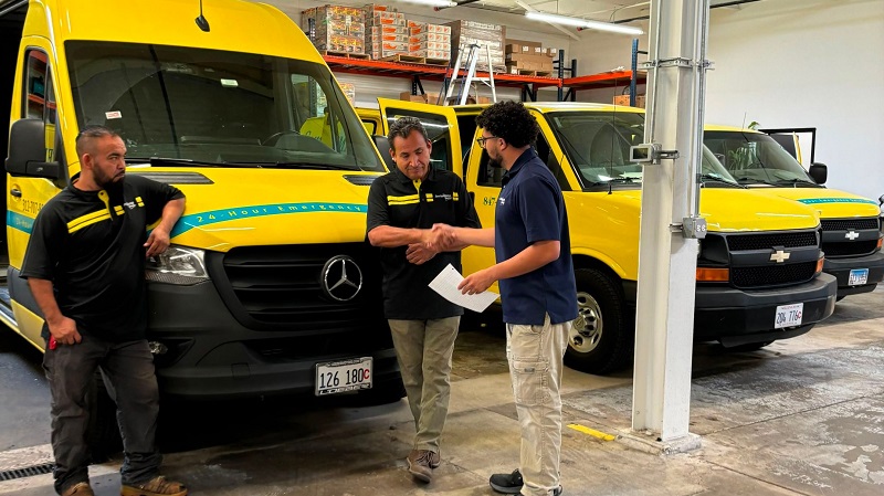 servicemaster by zaba Buffalo Grove restoration emergency crew