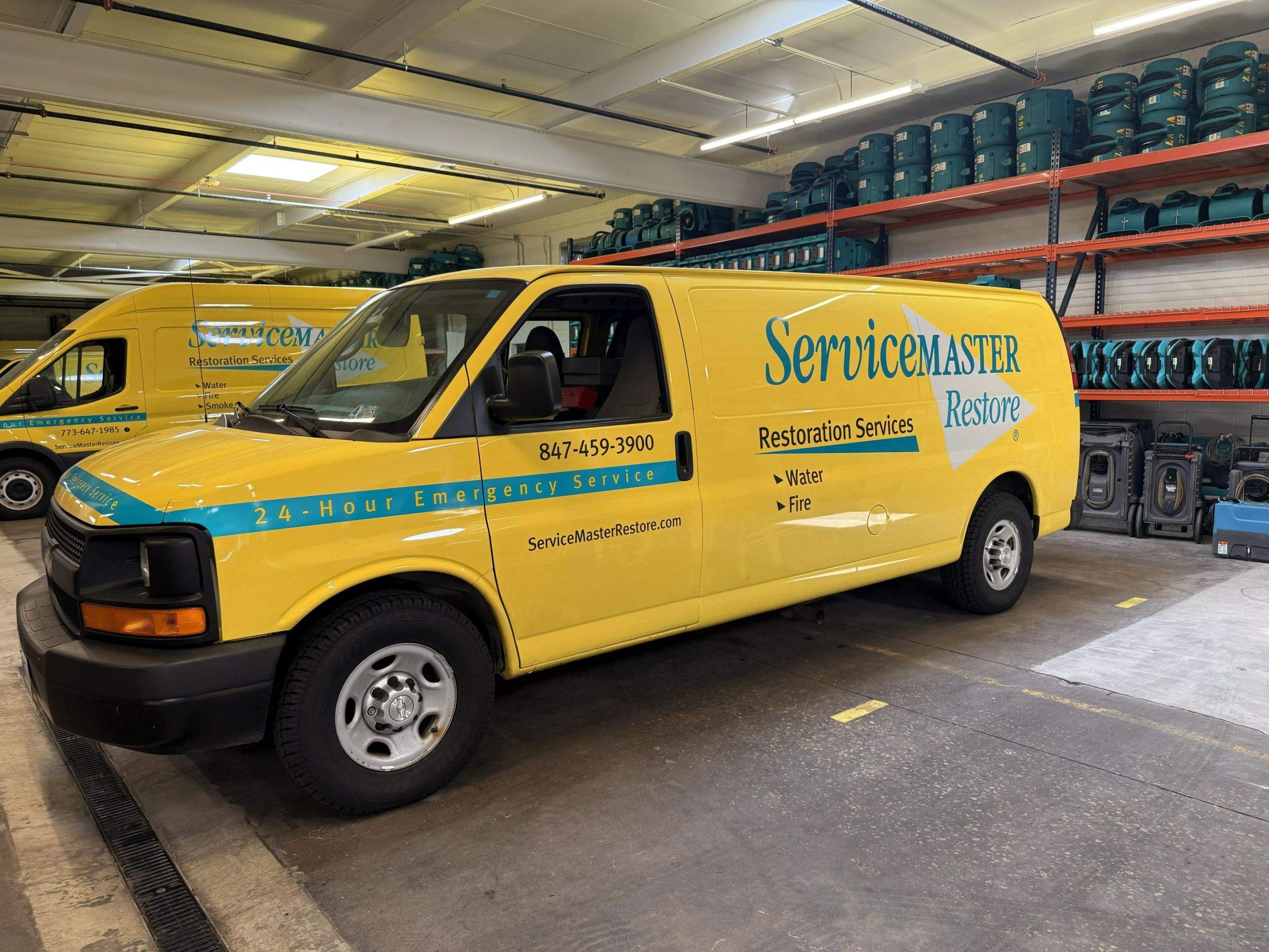 servicemaster restoration by zaba chicago fleet